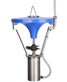 Submersible motor for AQUA 8 made of stainless steel with propeller